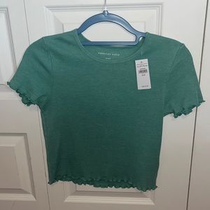 American Eagle cropped tee- New with tags